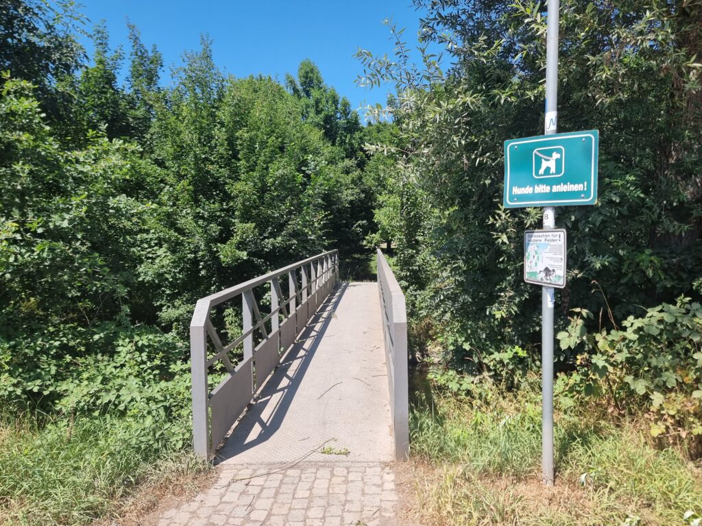Brücke über die Nette